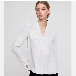 Aritzia Babaton Erika Blouse-Blush pink